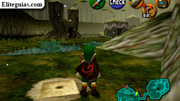 The Legend of Zelda Ocarina of Time - Lost Woods & Sacred Forest Meadow  (Link joven)